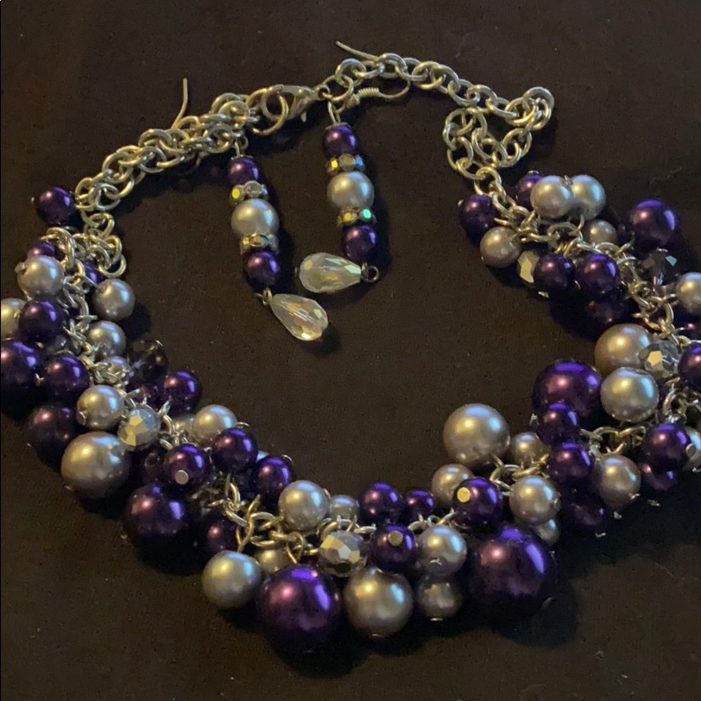Custom Necklace and Earring Set #82